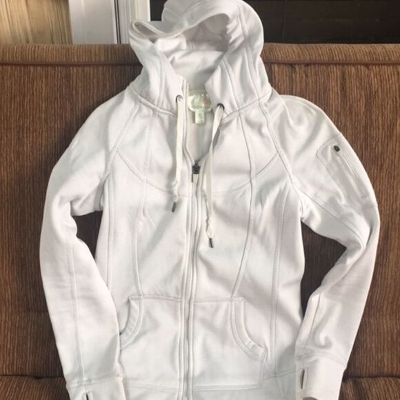 ✨4xHP✨Tangerine ZipFront Athleisure Hooded Jacket✨ - Picture 3 of 9